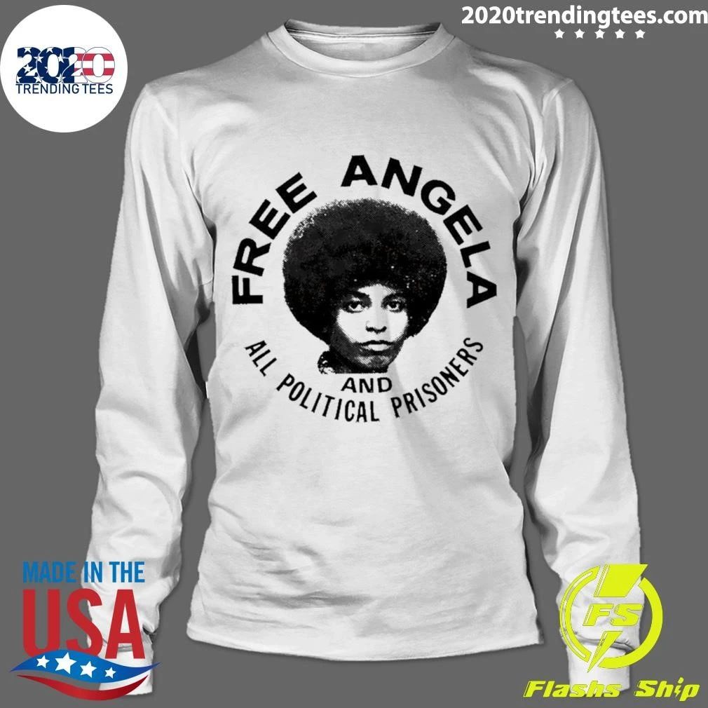 Free Angela Davis and All Political Prisoners Shirt