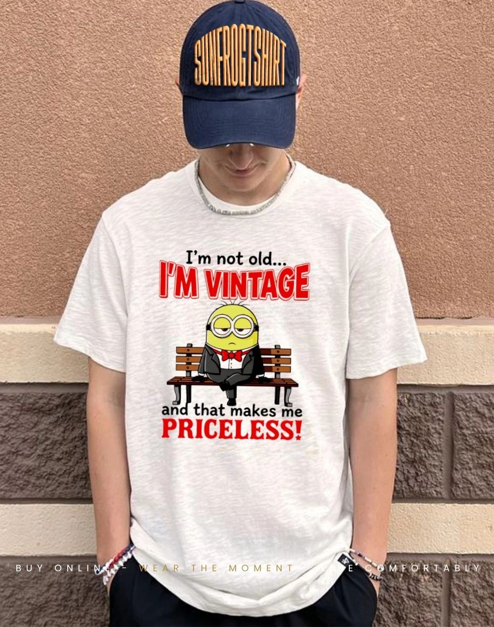 I’m not old I’m vintage and that makes me priceless Minion shirt