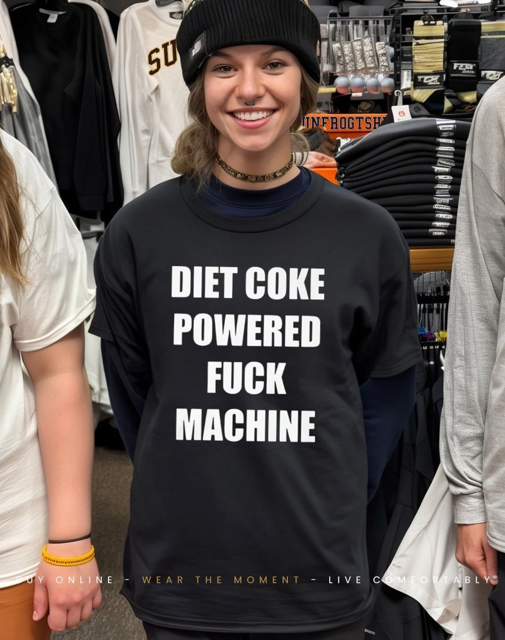 Diet Coke Powered Fuck Machine Shirt