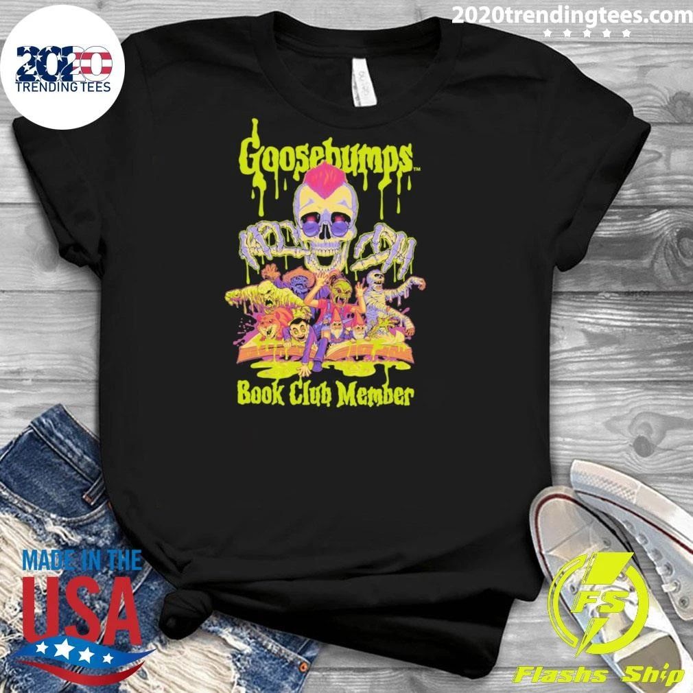 Goosebumps Book Club Member Reader Beware Vintage Shirt