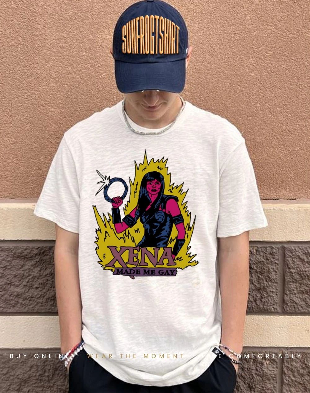 Xena Warrior Princess made me gay shirt