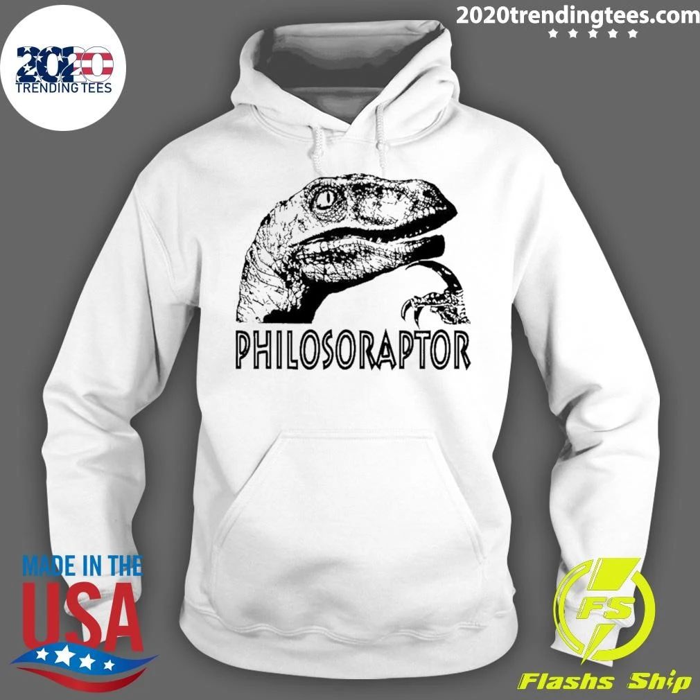 Philosoraptor Dinosaur Philosophy Funny Shirt