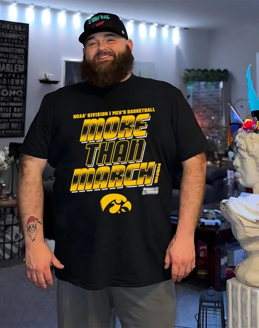 Iowa Hawkeyes 2026 March Madness NCAA Division I Men’s Baksetball More Than March shirt