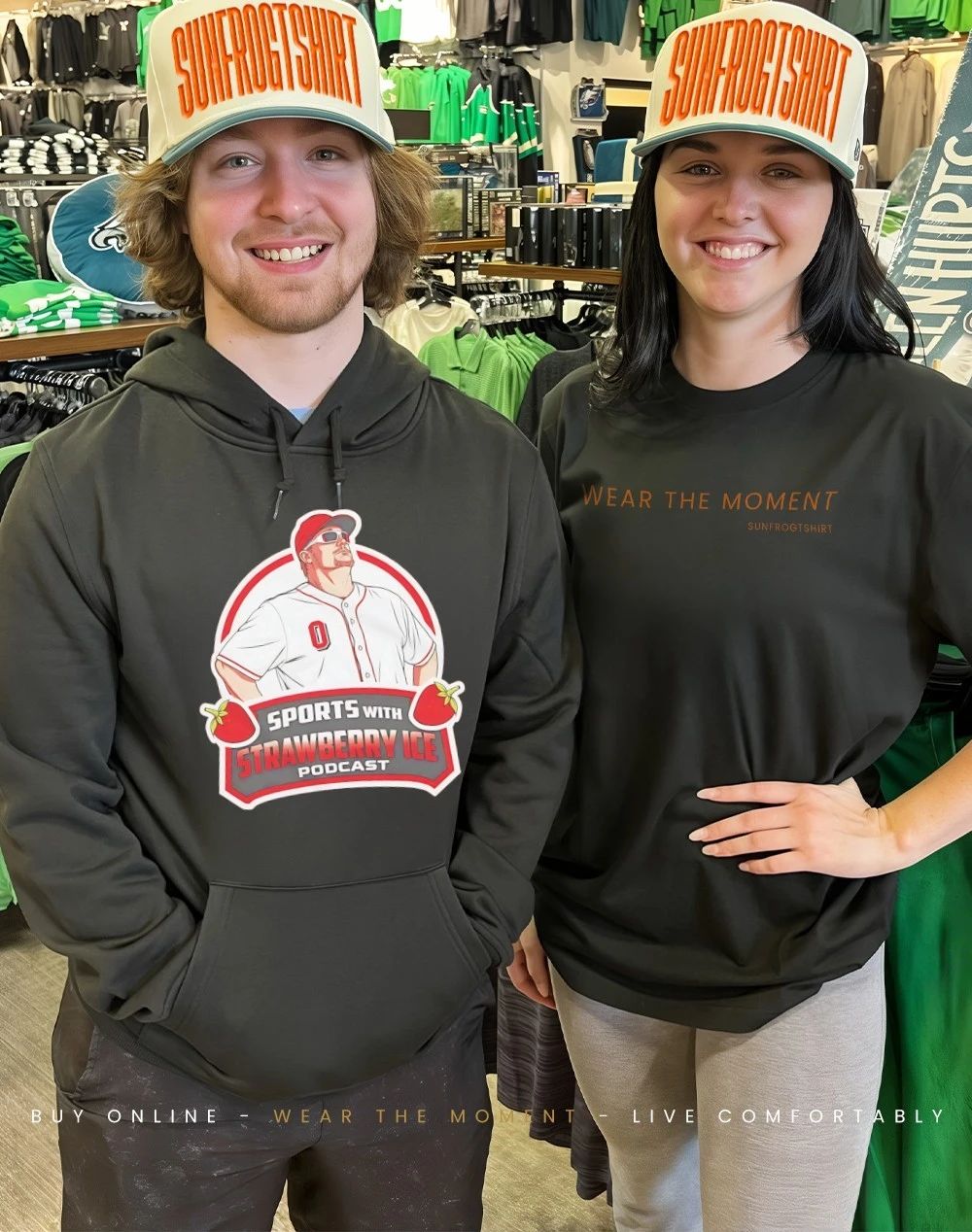 Cincinnati Red Sports with Strawberry Ice Podcast shirt