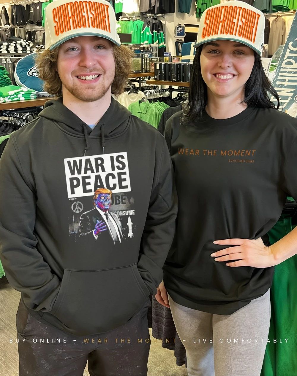 War is Peace Trump GOAT shirt