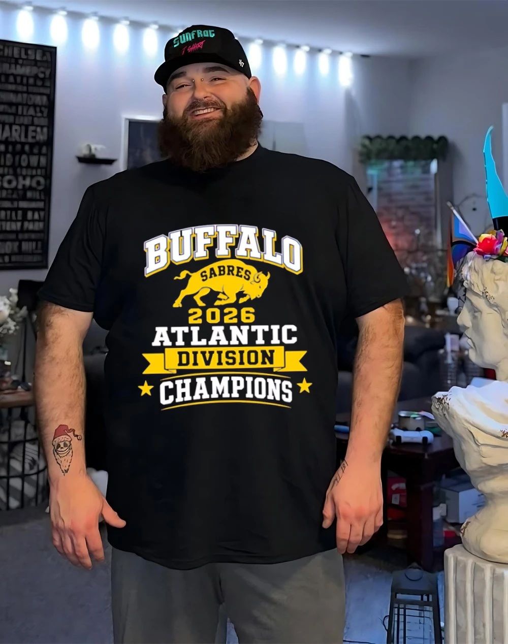 Buffalo Sabres Ice Hockey 2026 Atlantic Division Champions shirt