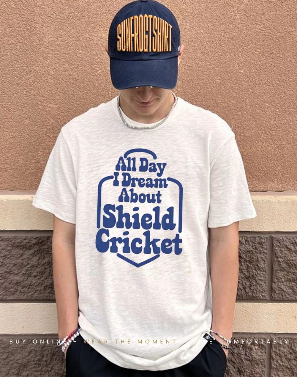 All Day I Dream About Shield Cricket shirt