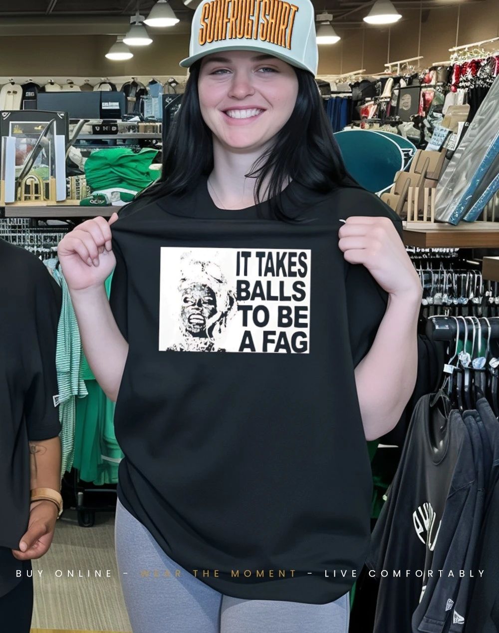 It takes balls to be a fag shirt