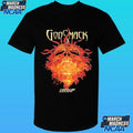 Godsmack 1000hp Skull Flames Shirt