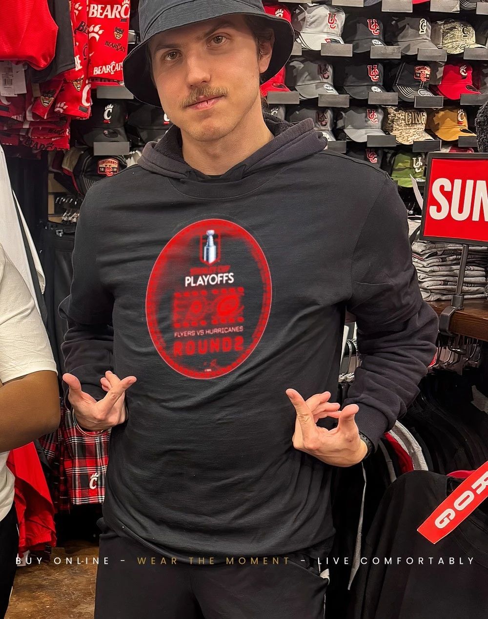 Carolina Hurricanes vs Flyers 2026 Stanley Cup Playoffs Round 2 shirt