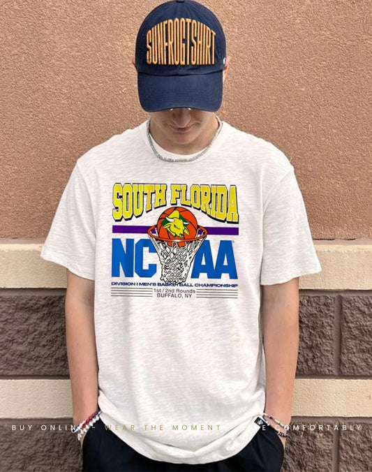 USF Bulls MBB 2026 NCAA Tournament Retro Vibes logo shirt