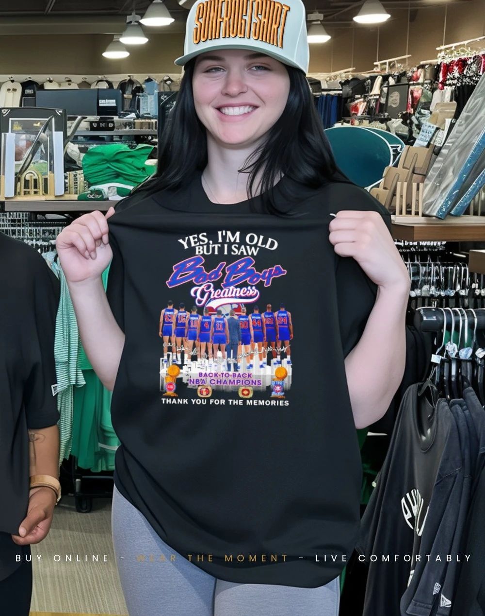 You I’m old but I saw Bad Boys greatness back to back NBA Champions shirt
