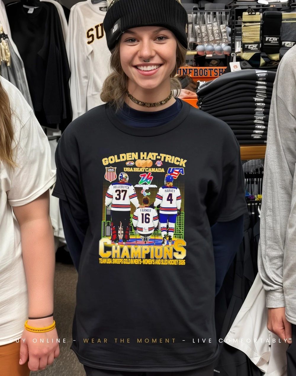 Team Usa Sweeps Gold In Men’s-Women’s And Sled Hockey At Milano Cortina 2026 shirt