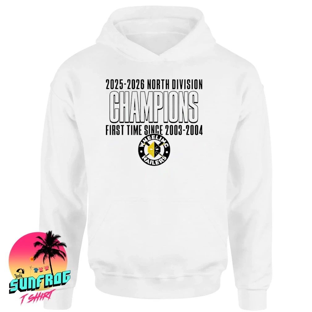Wheeling Nailers 2025-2026 North Division Champions First Time Since 2003-04 shirt