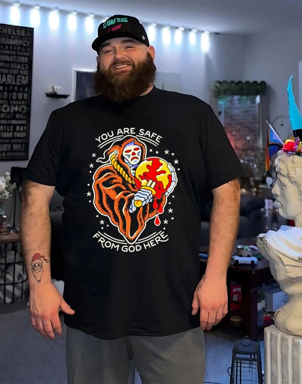 The acacia strain you are safe from god here reaper shirt