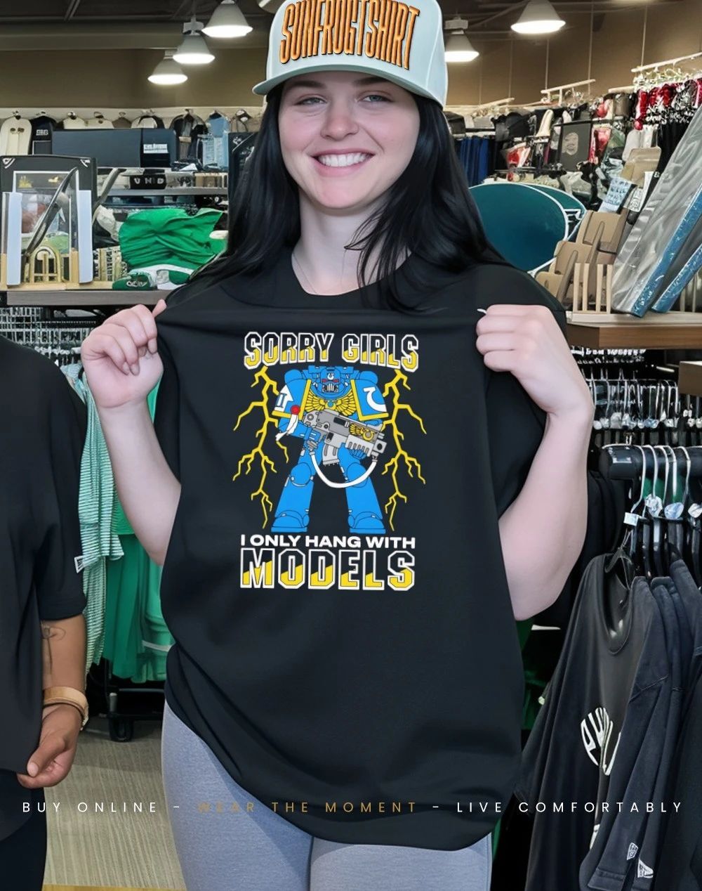 Sorry Girls I Only Hang With War Models shirt