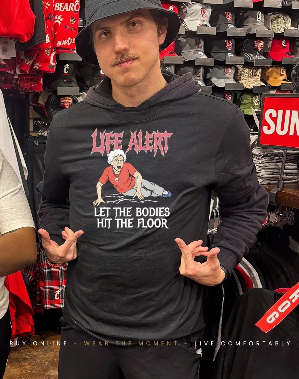 Let The Bodies Hit The Floor Life Alert shirt