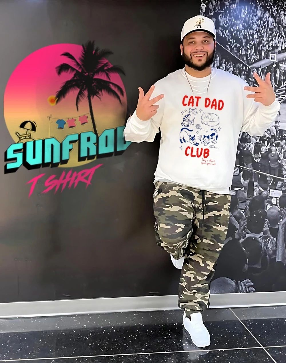 Cat Dad Club life is short spoil your cat shirt