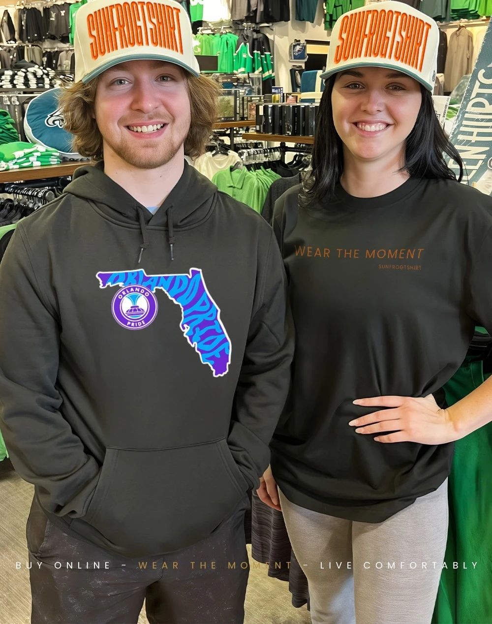 Orlando Pride Groovy State graphic shirt