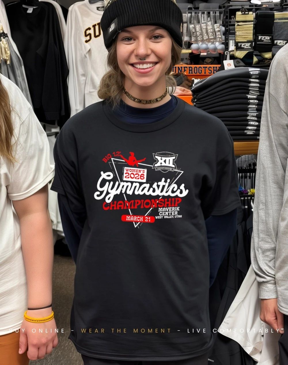 2026 Big 12 Women’s Gymnastics Championship March 21 Maverik Center West Valley Utah shirt