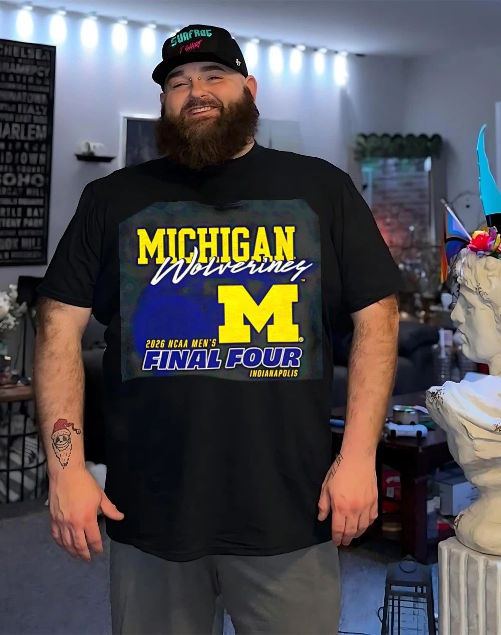 Michigan Wolverines 2026 NCAA Men’s Final Four basketball vintage shirt
