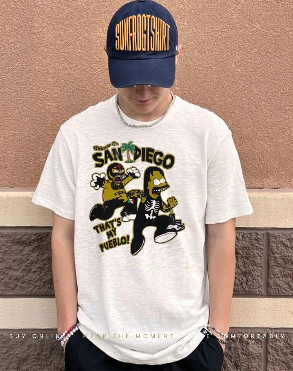 The Simpsons welcome to San Diego that’s my pueblo shirt