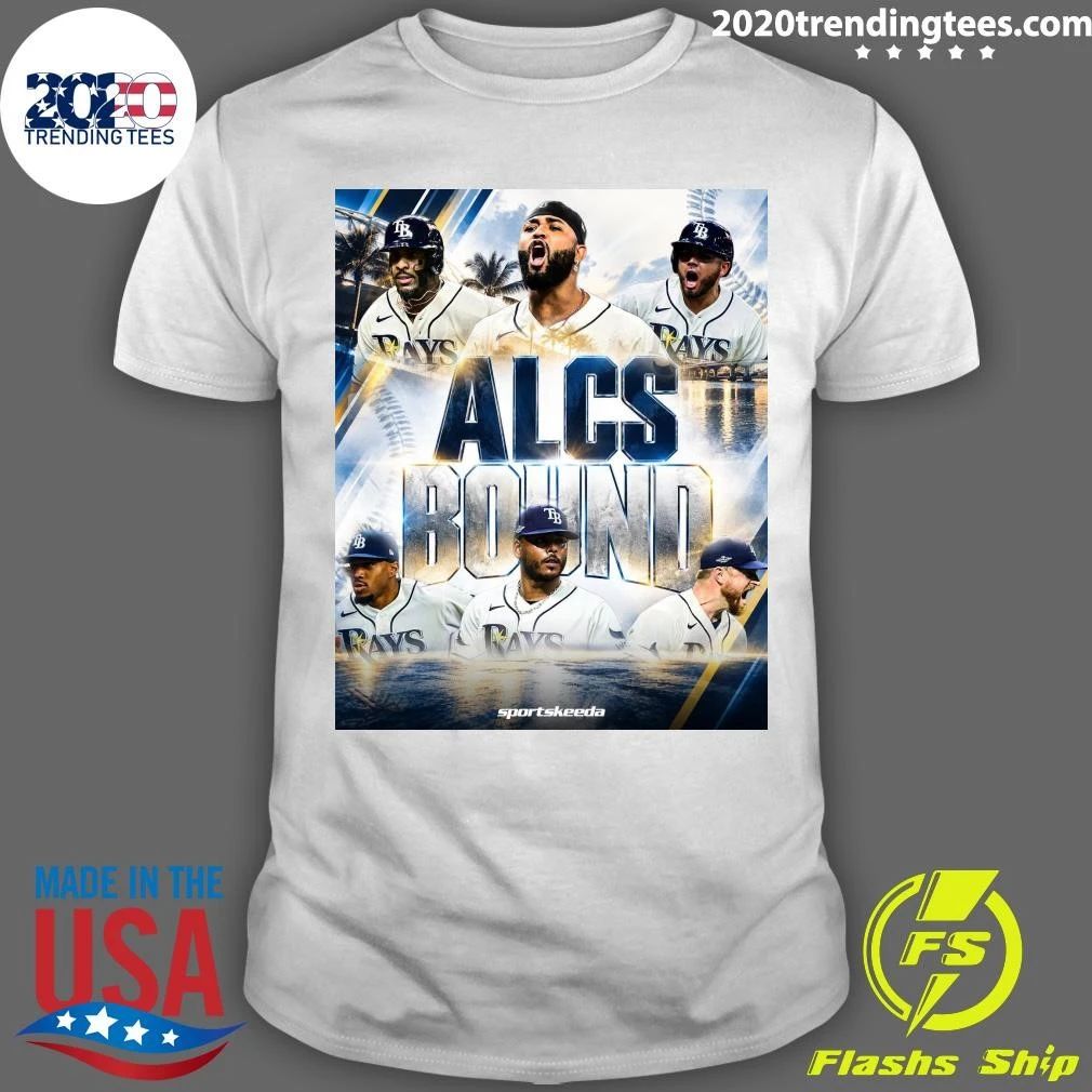 The Tampa Bay Rays Are Going To The ALCS For The Third Time In Franchise History T-shirt