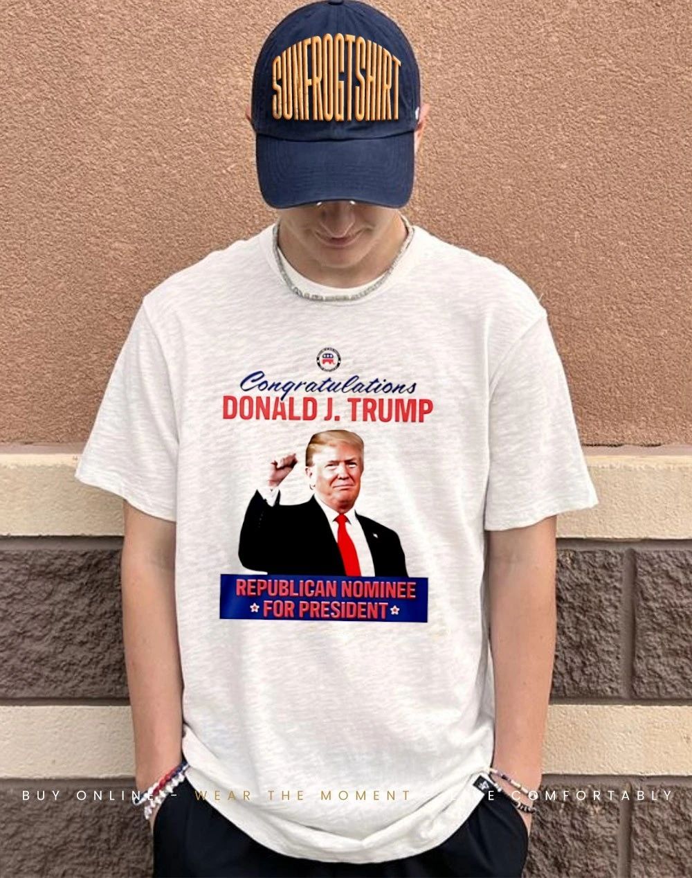 Congratulations Donald J Trump Republican Nominee For President shirt