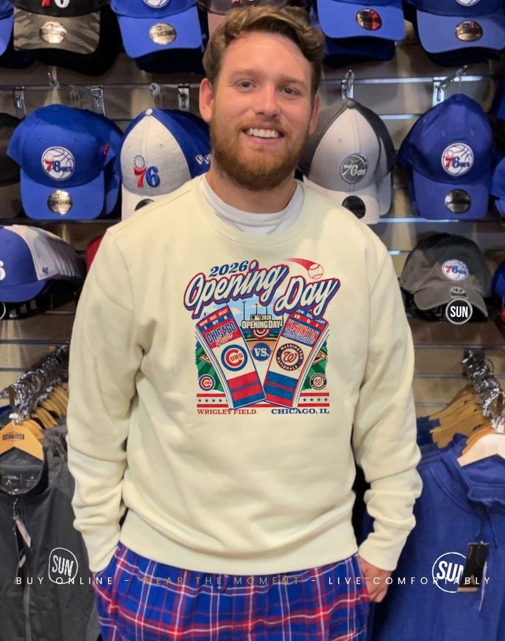 Chicago Cubs vs Washington Nationals Opening Day MLB 2026 Ticket shirt