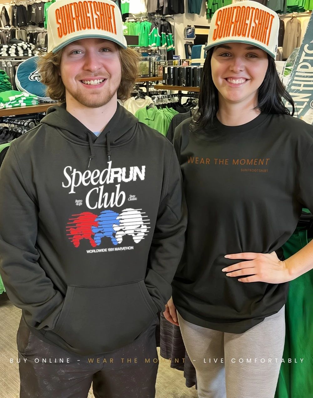 Speed Run Club retro for life stay classic Worldwide 1991 Marathon shirt