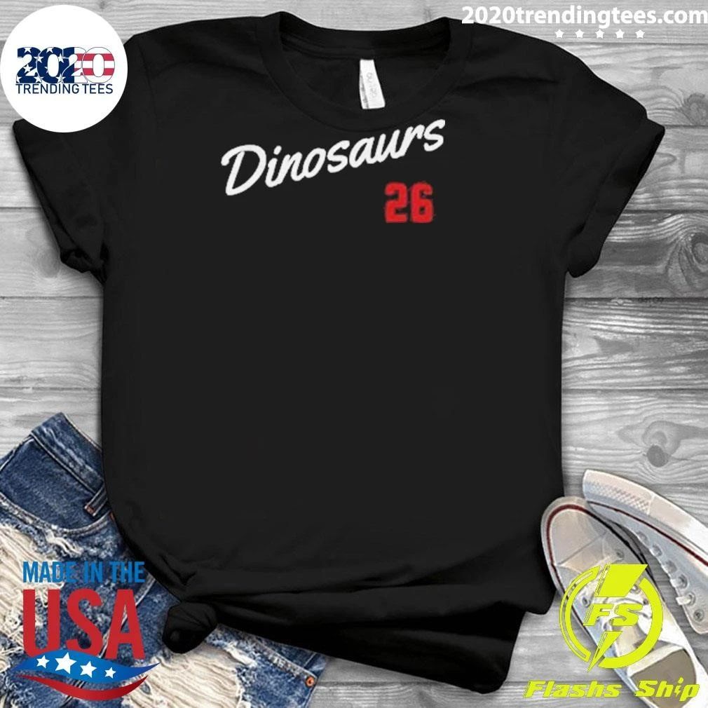 Los Angeles Dodgers Dinosaurs 26 La Shirt