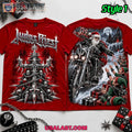Judas Priest Bad Santa Rides Again 3D T-Shirt