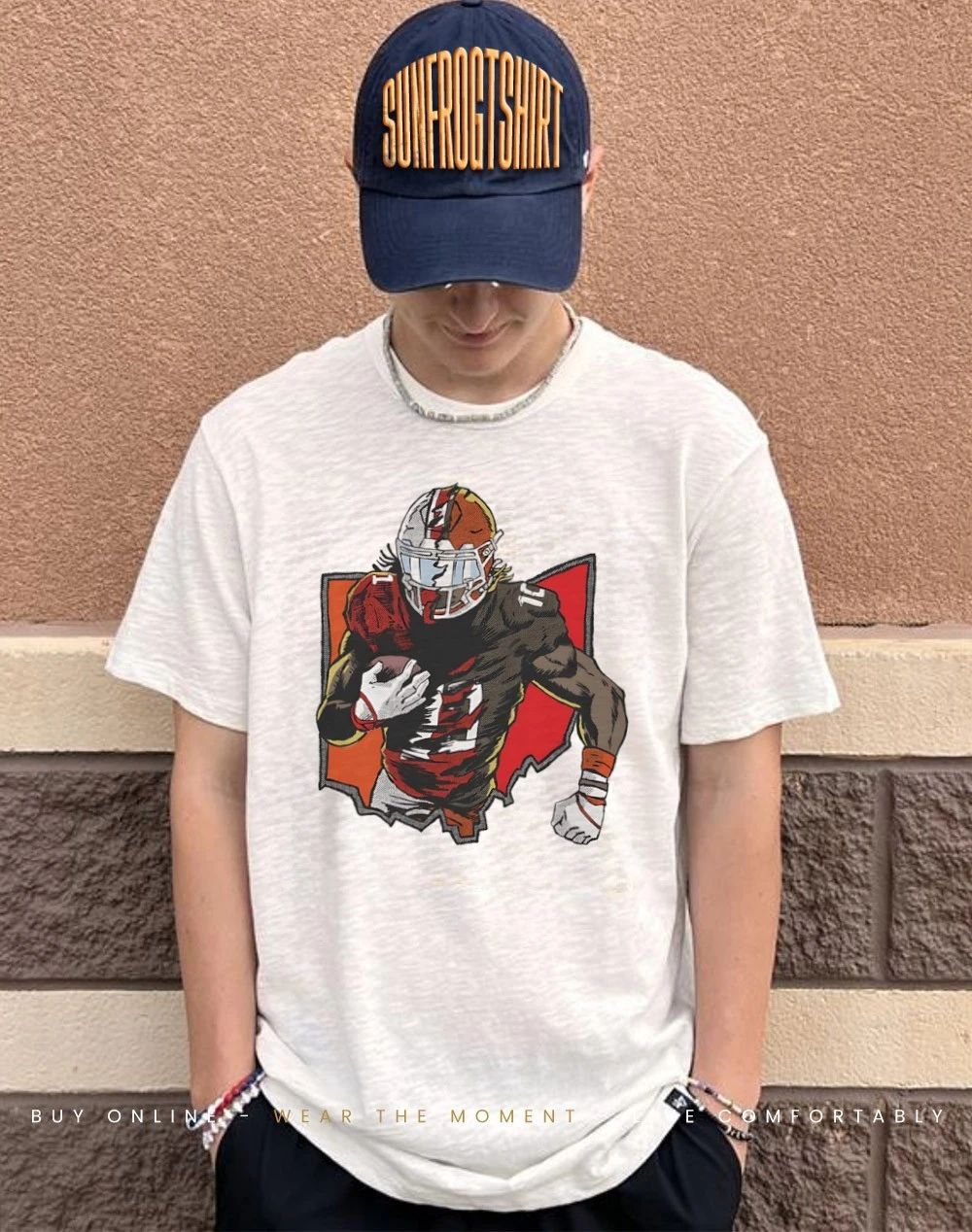 Cleveland Browns OHIO RB player collage shirt