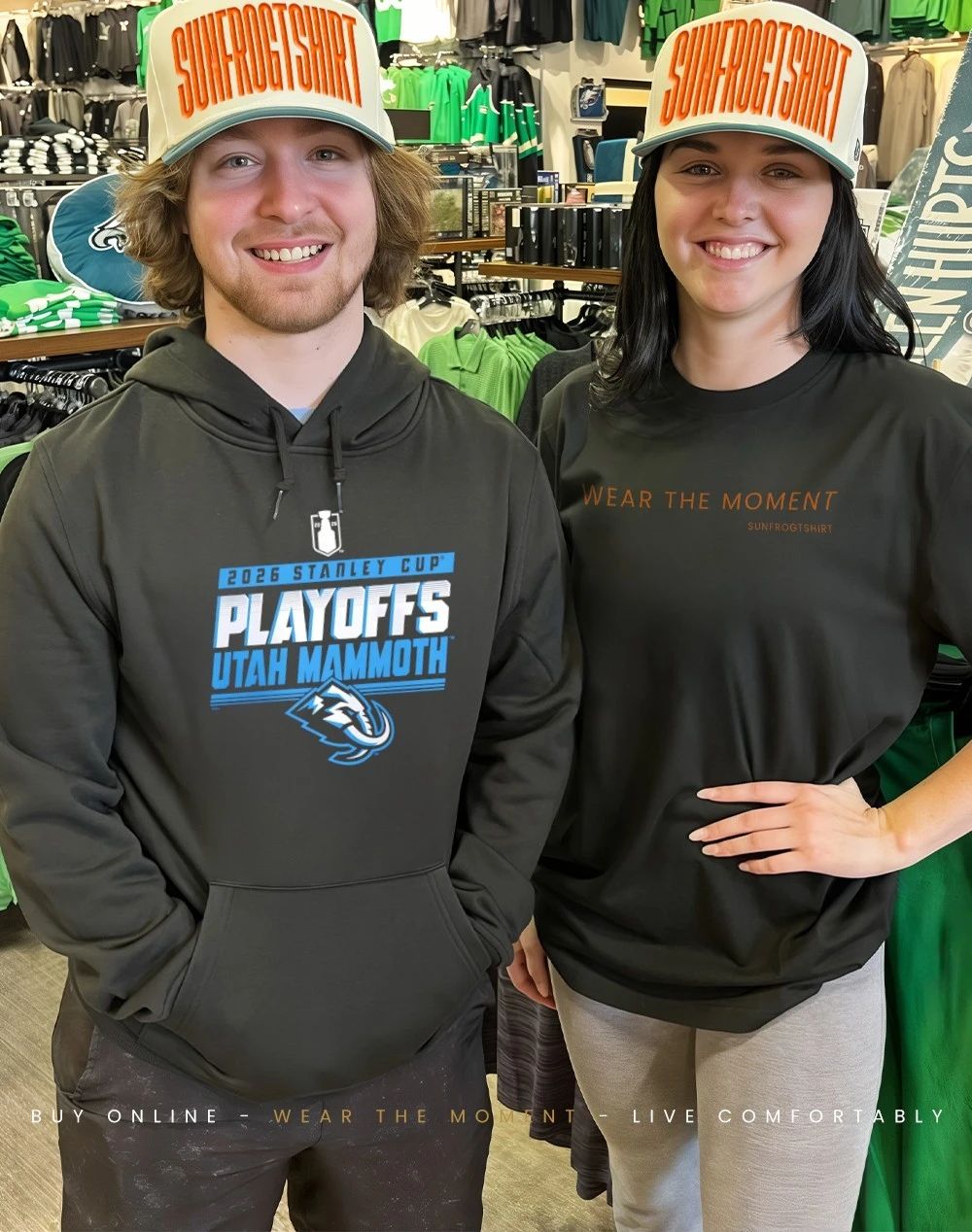 Utah Mammoth 2026 NHL Playoff shirt