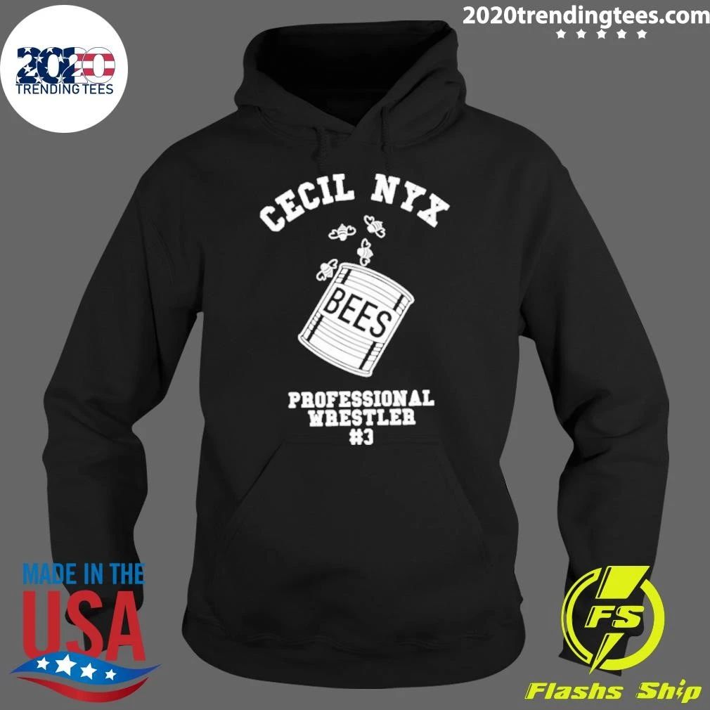 Cecil Nyx Bees Professional Wrestler Shirt