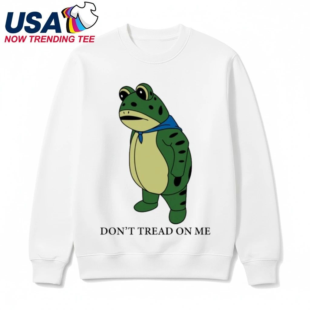 Don’t Tread on me Portland Frog Protest Anti ICE Anti-Trump Shirt