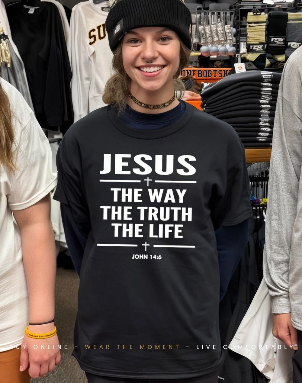 Alisson Becker Jesus the way the truth and life shirt