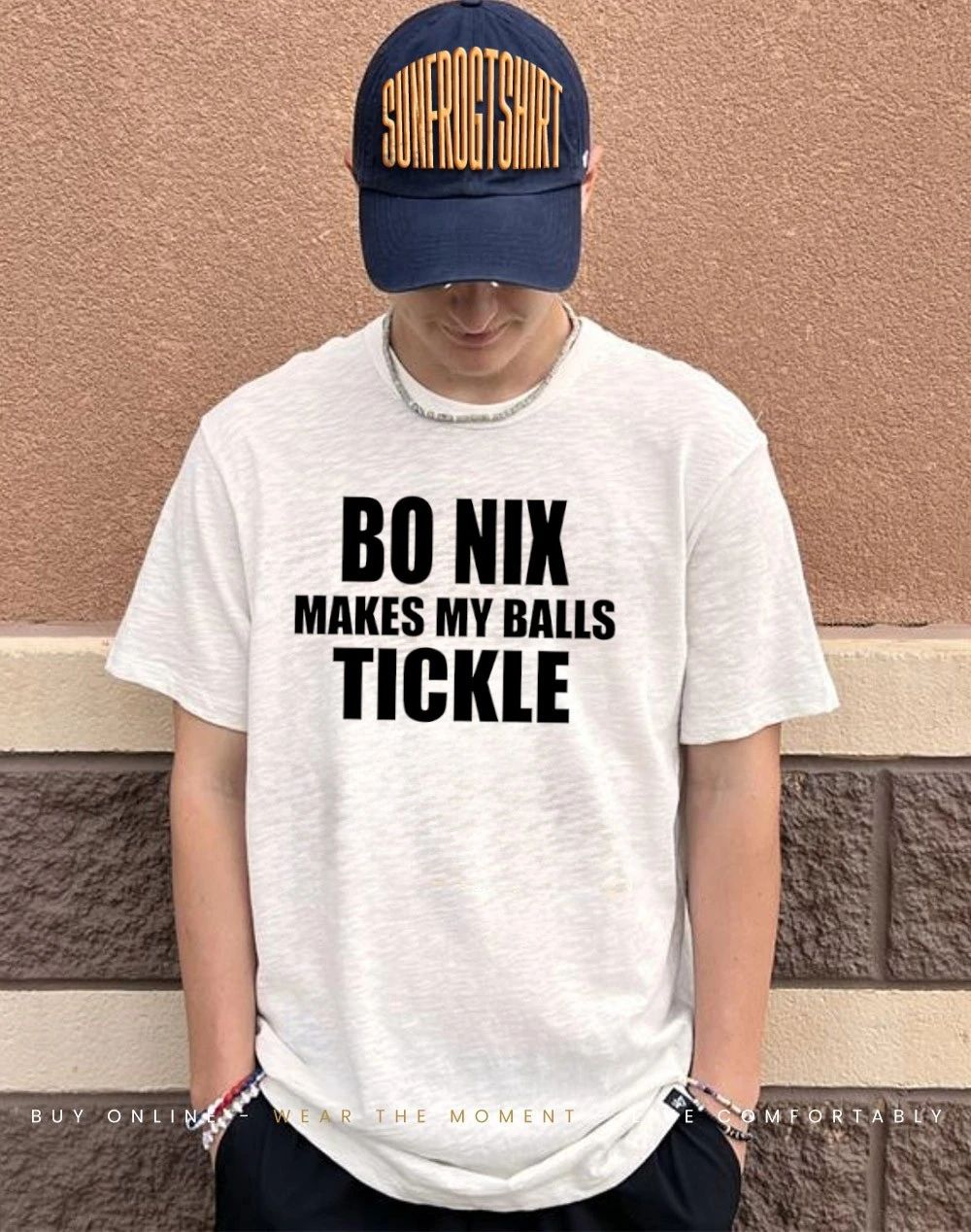 Bo nix makes my balls tickle shirt