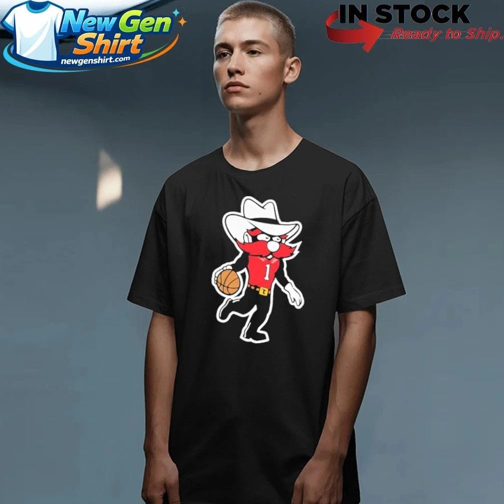 Coach Grant McCasland Raider Red Basketball Shirt