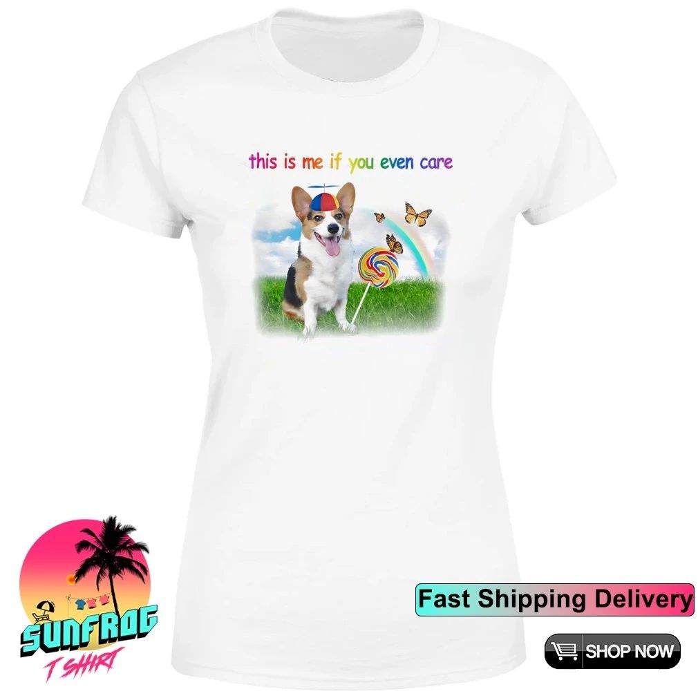 Whimsical Propeller Hat Dog this is me if you even care shirt