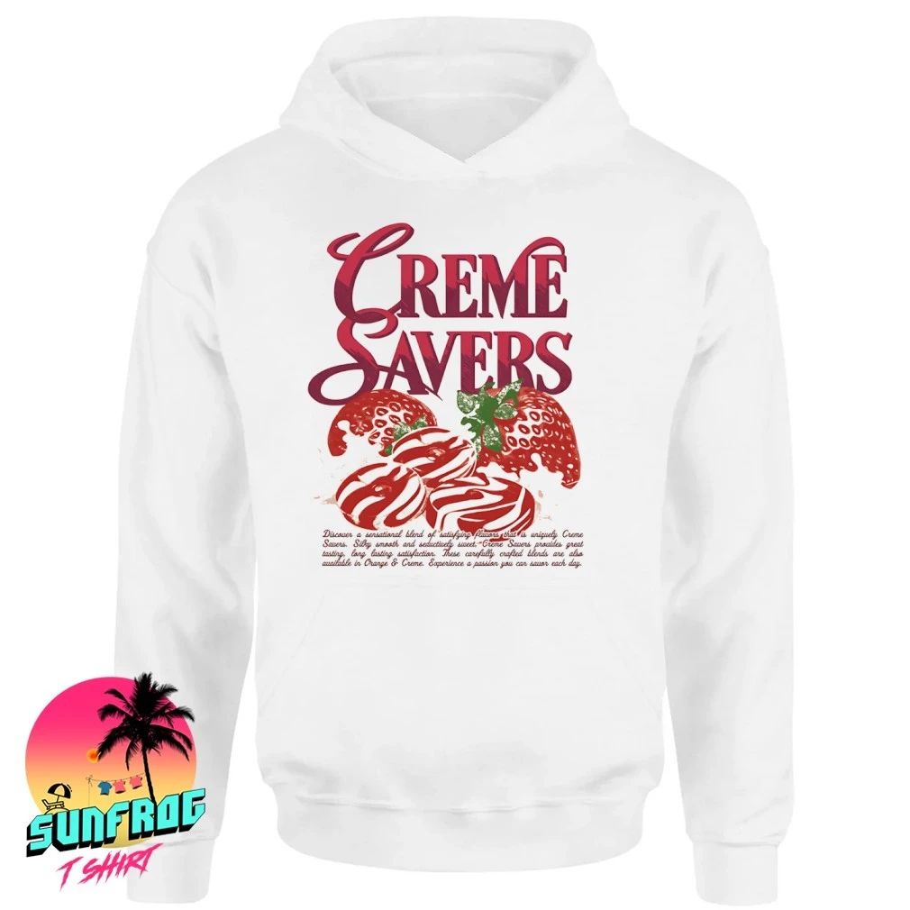 Strawberry swirl candy creme savers shirt