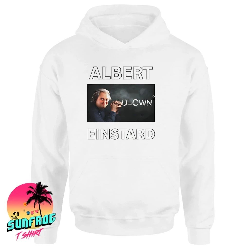 Albert Einstard Down graphic shirt
