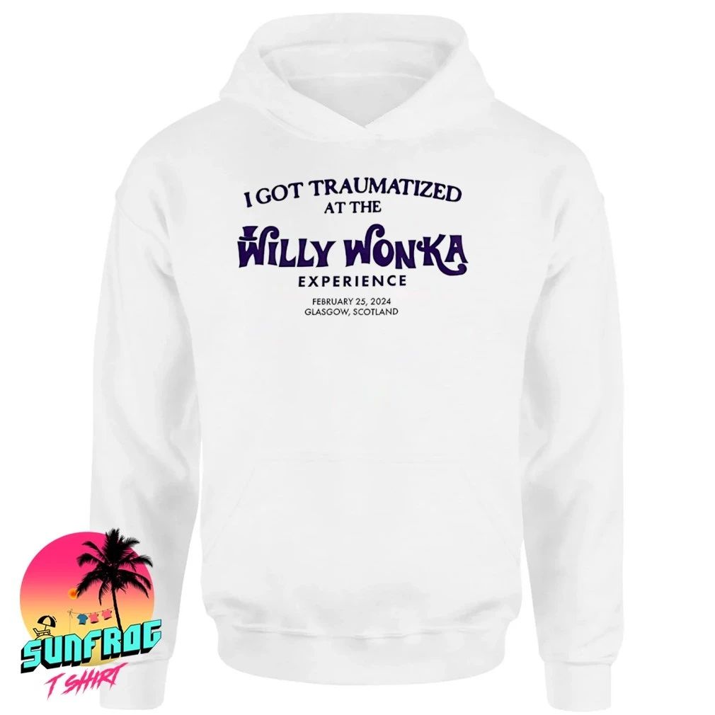 Charlie and the Chocolate Factory I got traumatized at the Willy Wonka experience shirt