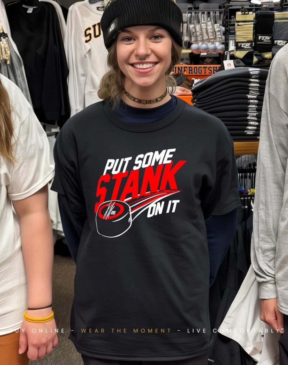 Carolina Hurricanes put some stank on it shirt