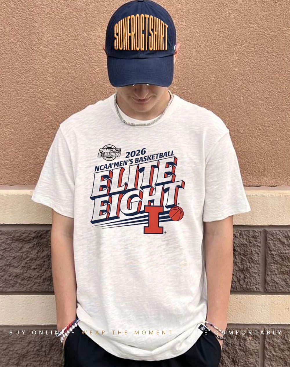 Illinois Men’s Basketball 2026 NCAA Men’s Basketball Elite Eight shirt