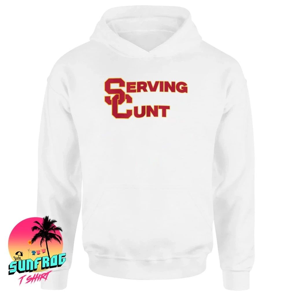USC Trojans Serving Cunt logo shirt