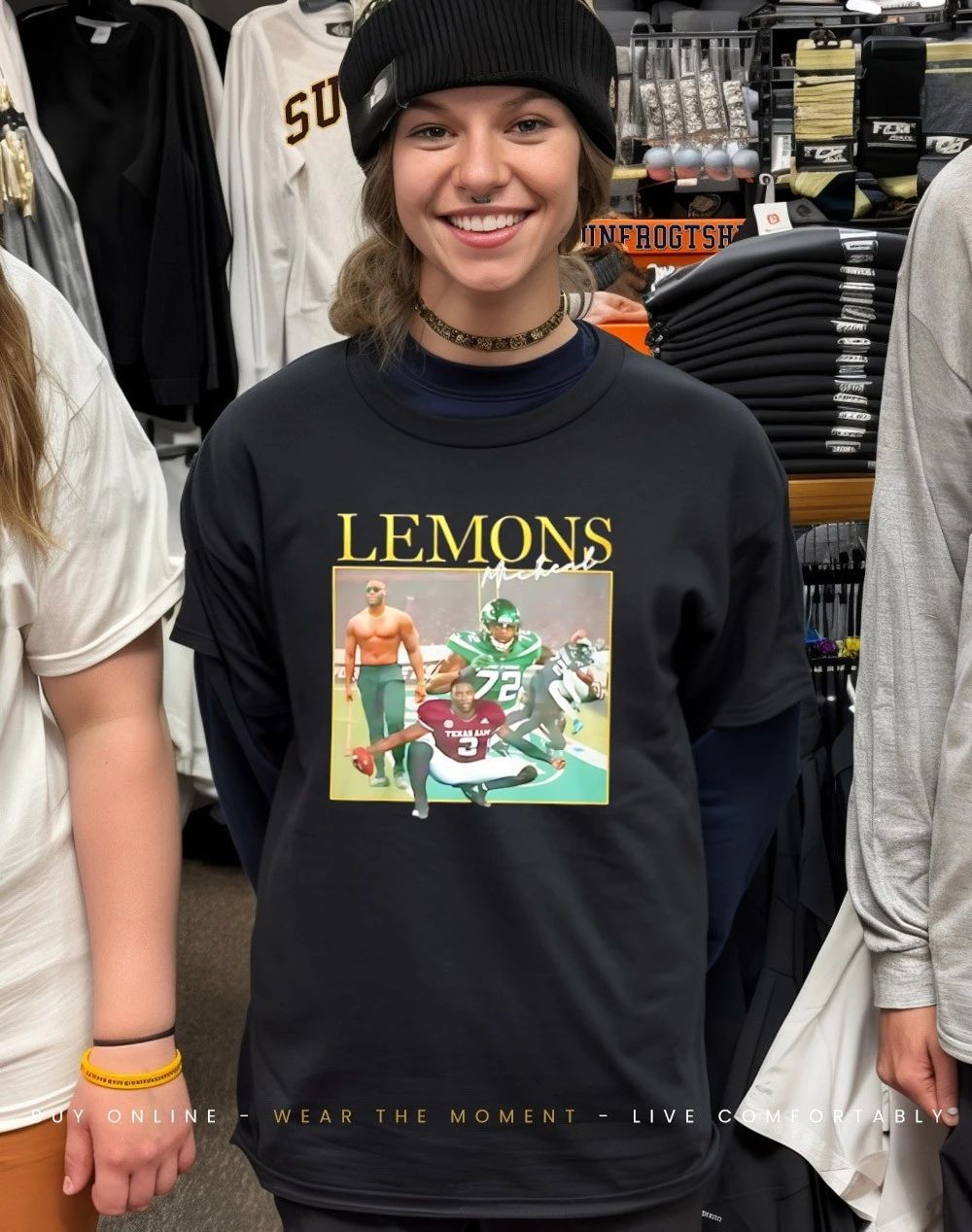 Micheal Lemons Football Us graphic shirt