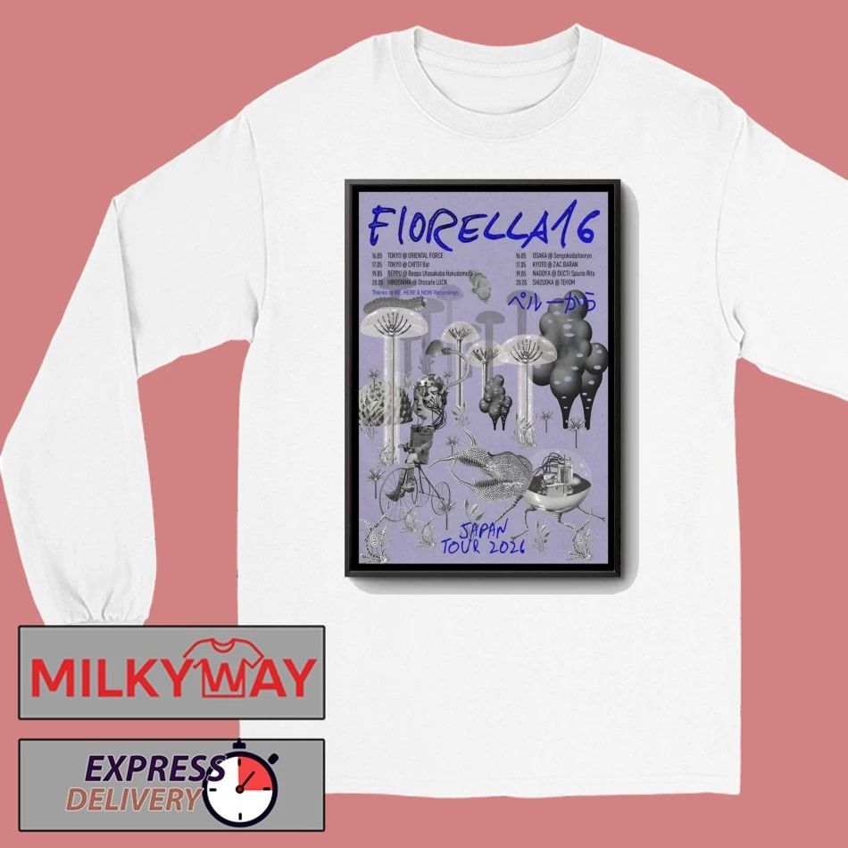 Fiorella16 Japan Tour 26 Poster shirt