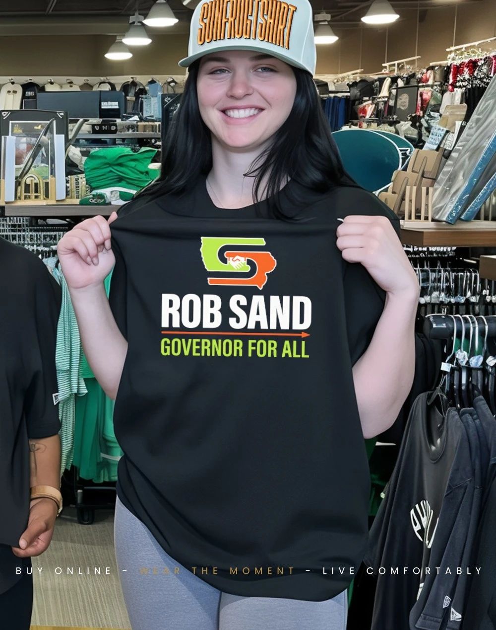 Rob Sand Governor for All shirt