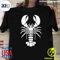 Lobstah Skeleton Halloween Shirt